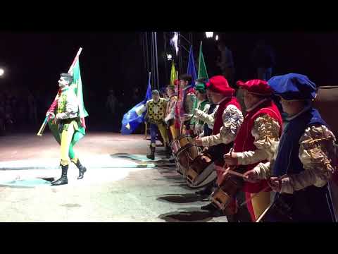 Шоу флагоносцев из Италии