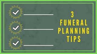 3 Funeral Planning Tips
