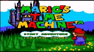 Mario's Time Machine (SNES) - Review & Game Play