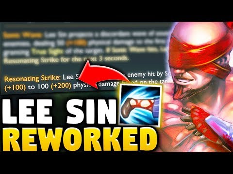 LEE SIN Q IS GETTING REWORKED!!? | THE ASSASSIN LEE SIN ERA BEGINS! - League of Legends