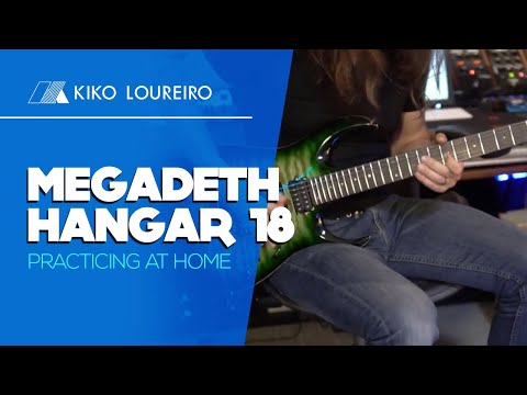 Megadeth Hangar 18 - Practicing At Home