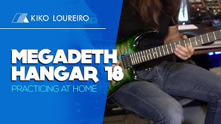 Megadeth Hangar 18 - Practicing at home