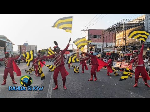 Coreográfico da Banda Marcial COBRAC na Final do Campeonato Baiano 2024