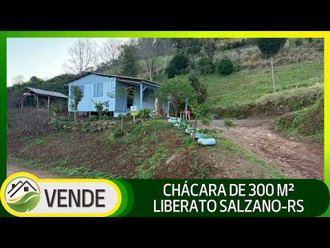 CHÁCARA DE 300 M² EM LIBERATO SALZANO-RS