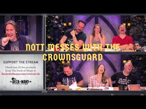 Nott Messes with the Crownsguard
