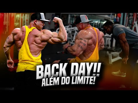 ALÉM DO LIMITE! TREINO INSANO DE COSTAS!