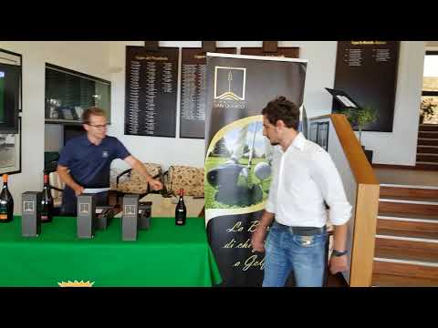 Premiazione gara Coppa Birrificio San Quirico - G.C.Punta Ala 28.08.2018