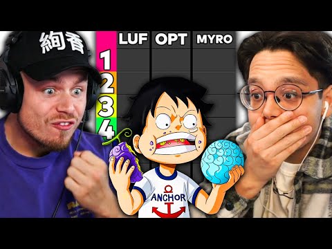 ONE PIECE TEUFELSFRÜCHTE BLIND RANKING ESKALIERT KOMPLETT...