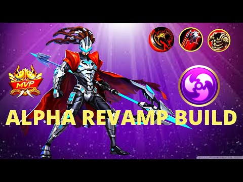 ALPHA BEST BUILD 2021 CORE | BUILD ALPHA TERSAKIT DAN TERKUAT 2021 | GAME PLAY ALPHA MOBILE LEGENDS