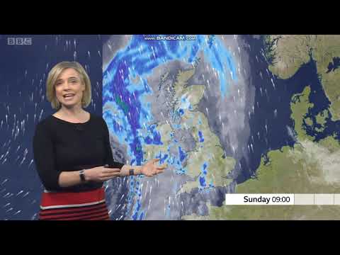 Sarah Keith-Lucas - BBC Weather - (13th February 2021) - HD [60 FPS]