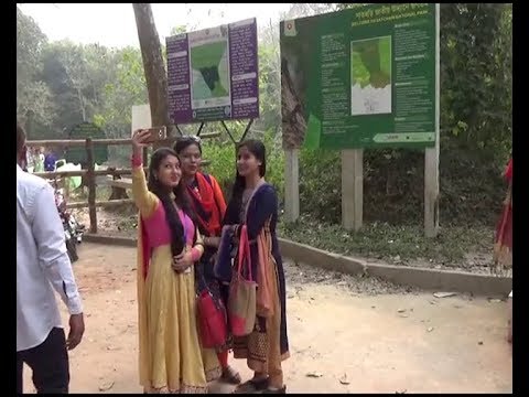 সাতছড়ি জাতীয় উদ্যানে পর্যটকদের ভীড়