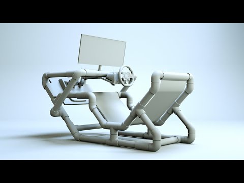 Cockpit de PVC Caseiro - Estilo F1