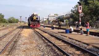 preview picture of video 'Steam Locomotive in Thailand'