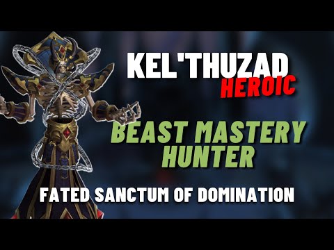 Kel'Thuzad Heroic Fated Sanctum Of Domination BM Hunter PoV | Shadowlands Season 4
