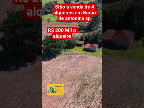 Sitio a venda em Barão de antonina sp, R$ 200 mil o alqueire