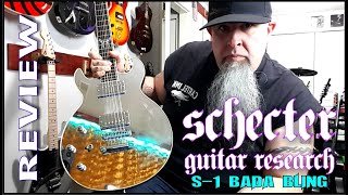 Video thumbnail for Gear Review - Schecter S-1 "Bada Bling" by Steve Ricardo