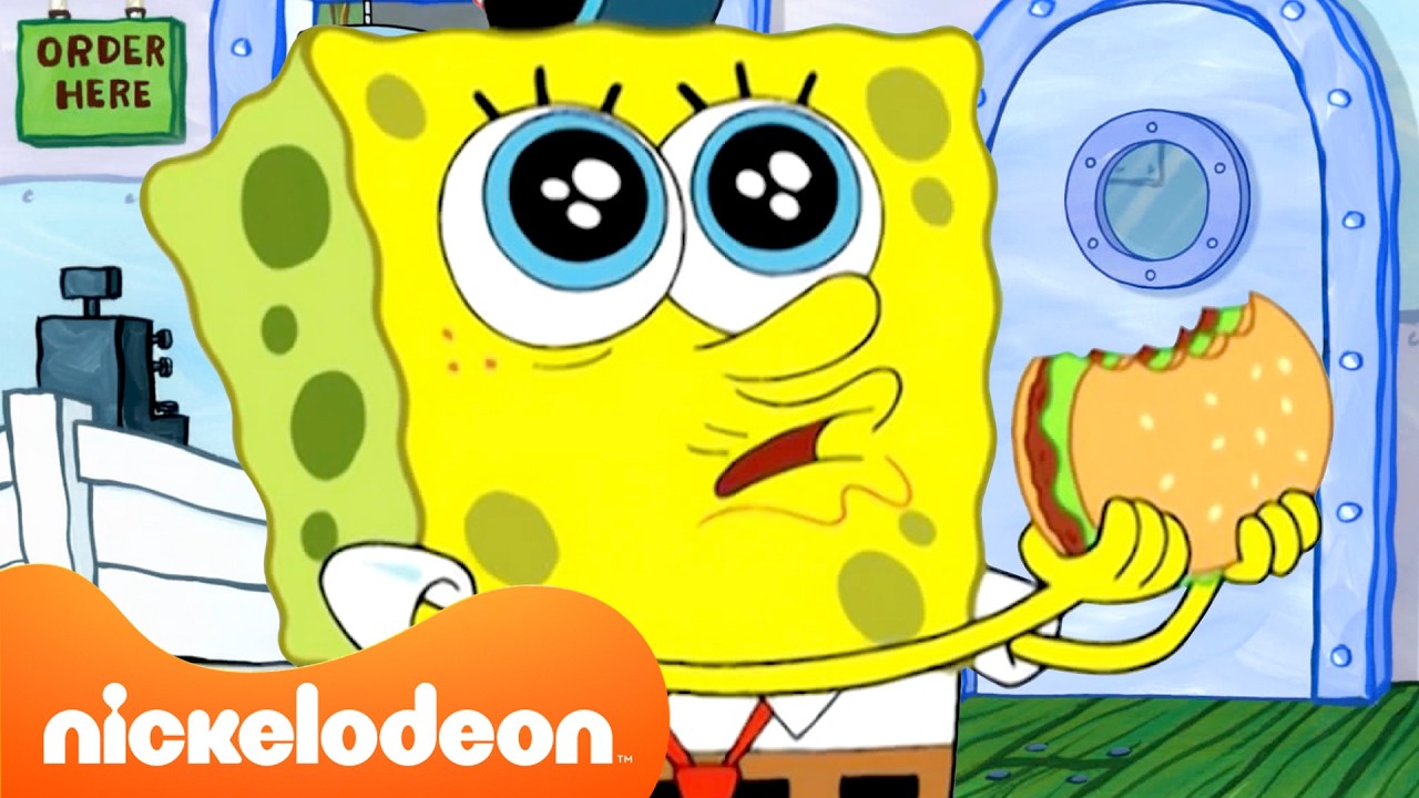 سلطع برجر: من لذيذ إلى الألذ! 🍔 | 10 دقائق | سبونج بوب | سبونج بوب | Nickelodeon Arabia