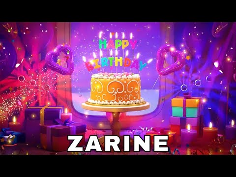 Happy Birthday Zarina, Birthday Wishes, Birthday Song, Today, hbd