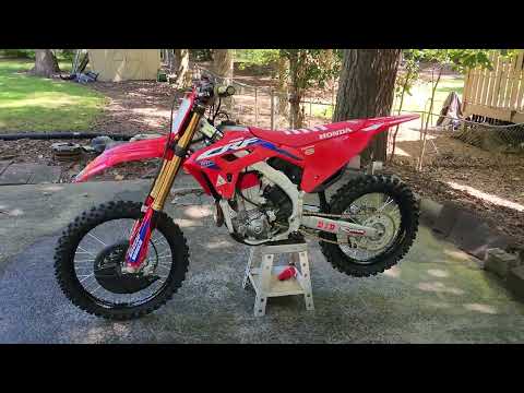 2023 Honda CRF450RWE Fast Idle and Adjustment Knob CRF450R How To DIY How Do I