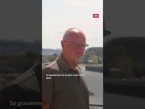 Video Thumbnail: Niedrigwasser im Rhein: Drohen Versorgungsengpässe?