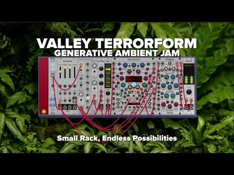 Valley Terrorform – Generative Ambient Jam in VCV Rack | Evolving FM Textures & Random CV Patch