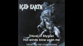 Travel in Stygian - Iced Earth (lyrics on screen)