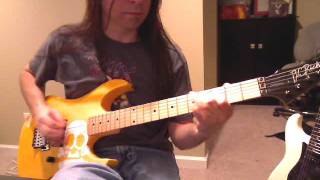 Video thumbnail for bc rich gunslinger with warren demartini pup by synthaxe