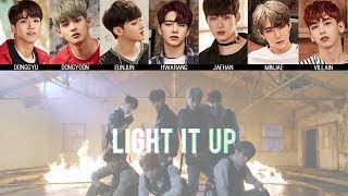 SPECTRUM - Light It Up (불붙여) MV + Lyrics Color Coded HanRomEng