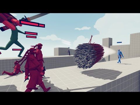 🏹  ZOMBIE AND NINJAS vs EVERY GODS - | TABS - Totally Accurate Battle Simulator