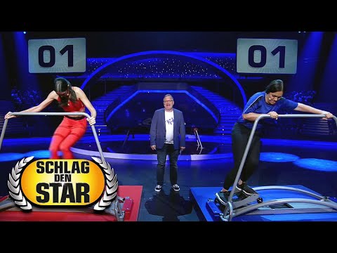 Rutschen und Wedeln | Rebecca Mir vs. Nilam Farooq | Spiel 1 | Schlag den Star