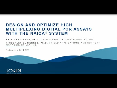 Design and optimize high multiplexing digital PCR assays with the naica® system  YouTube Poster