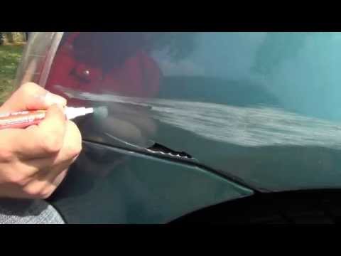 comment appliquer stylo retouche carrosserie