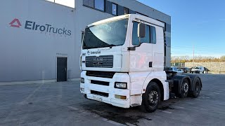 Tracteur routier MAN TGA 26.410 (6X2 / MANUAL PUMP / 8 ROUES / POMPE MANUELLE / BOITE | Image 4 - Autoline