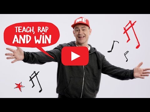 ByME & Fluency MC announcing the contest Rap2Win