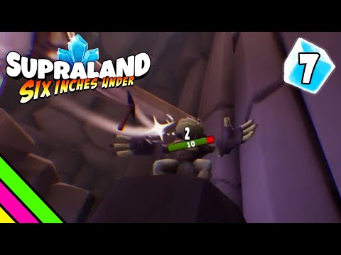 THROWABLE PICKAXE!? || Supraland Six Inches Under-Episode 7
