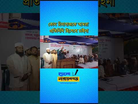 কোন চাঁদাবাজকে প্রতিনিধি হিসেবে দেখতে চাইনা