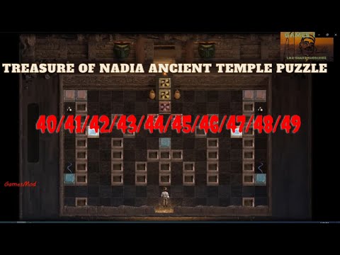 Treasure of Nadia Ancient Temple Puzzle Walkthrough 40/41/42/43/44/45/46/47/48/49