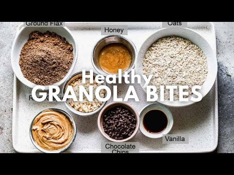 Homemade Granola Bites – No-Bake & Healthy Snack!