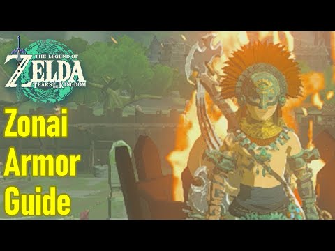 Zelda Tears of the Kingdom Zonai Armor Location Guide