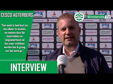 VEREERD EN VERRAST DOOR HET BELLETJE - Interview met nieuwe hoofdtrainer Cesco Agterberg!