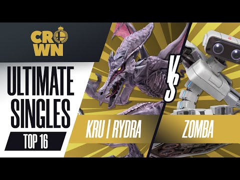 KRU | rydra vs. Zomba - Ultimate Singles Losers Top 16 - Crown 2
