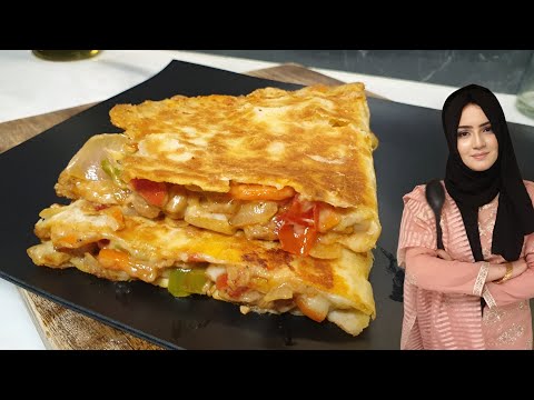 Chicken cheese quesadillas By (ICE AND SPICE RECIPES)