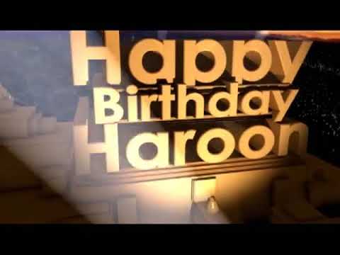 Haroon happy birthday 🎂🎉