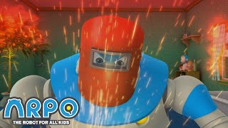 목욕은 즐거워! ・ 재미있는 어린이 만화! ・ 로봇알포 Arpo The Robot