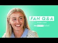 Leah Williamson reveals who partied the hardest after England's EUROS win! | Fan Q&A | #AskLeah