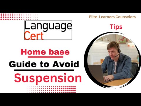 Language Cert Home Base Security Checks tip| How to check room during Online tests|#languagecert