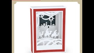 Shadow Box Card with Hidden Binding