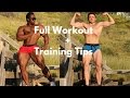 Vlog : Kwame and Ty #1 ( Full Workout and Training TIps)