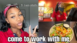 Come To Work With Me! Waitress Edition + Tip Count