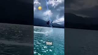 Man Attempts a Crazy Stunt #fitness #gym #funfacts #amazing #shorts